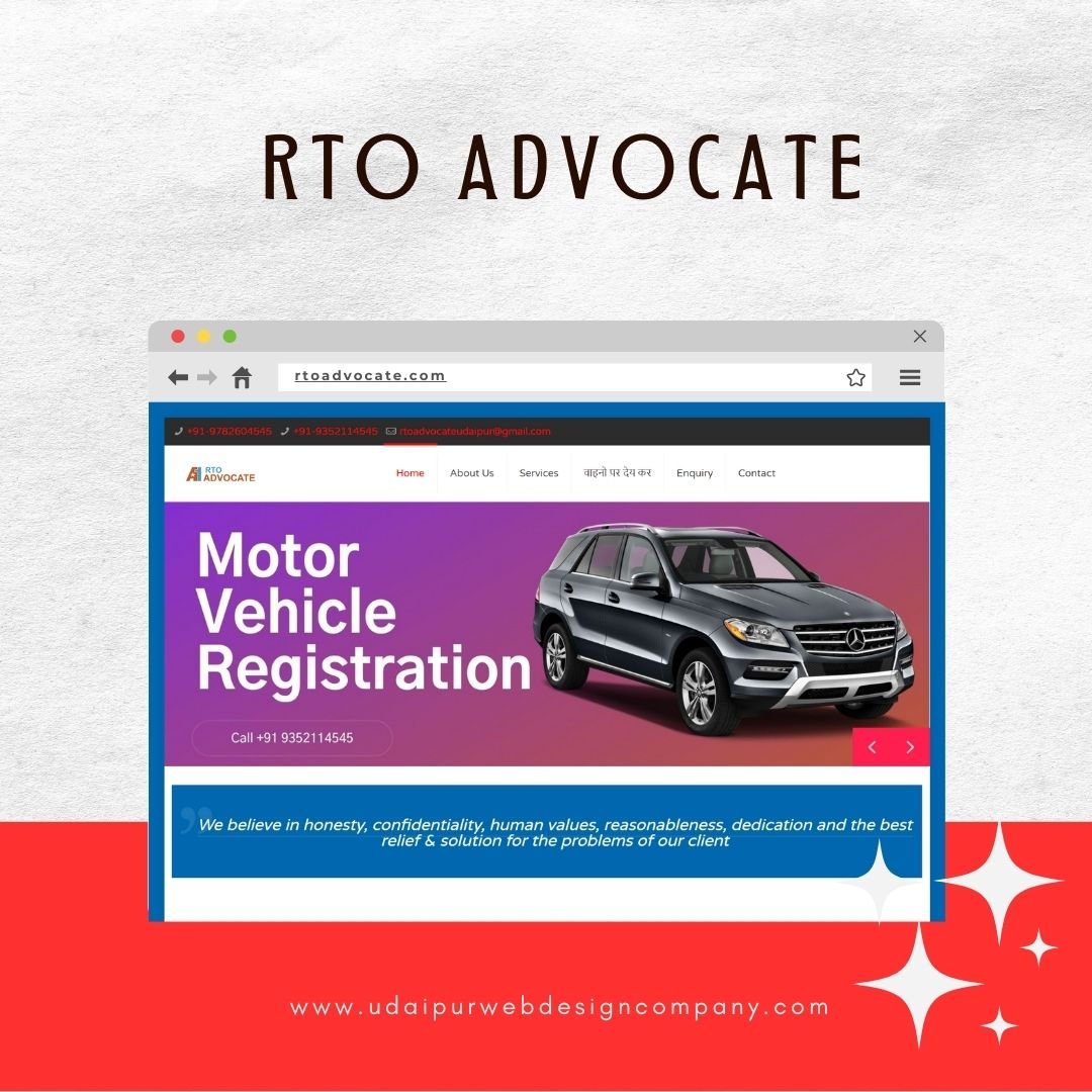 RTO Advocate Website Design Company