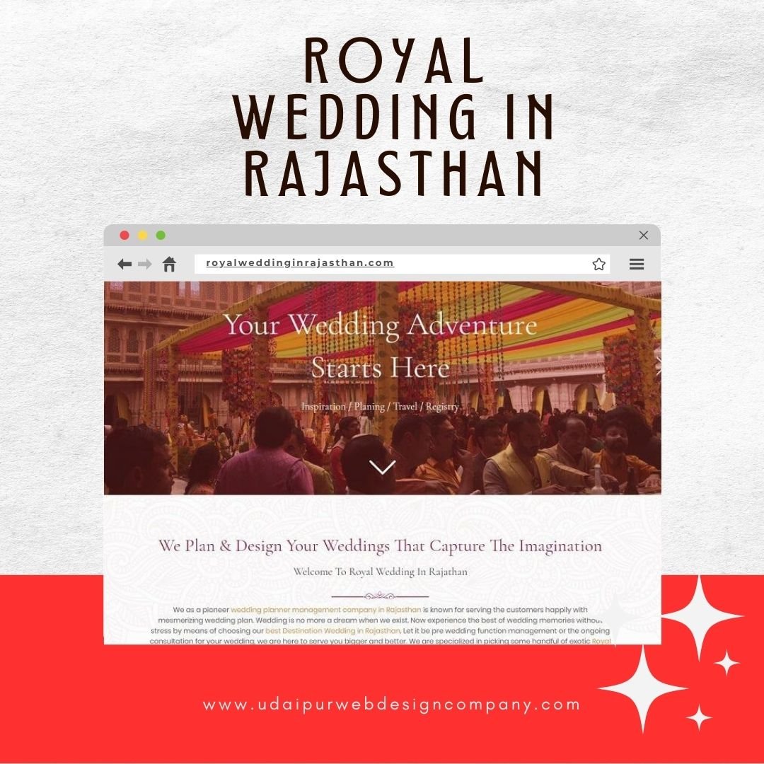 Royal Wedding Website Design Company