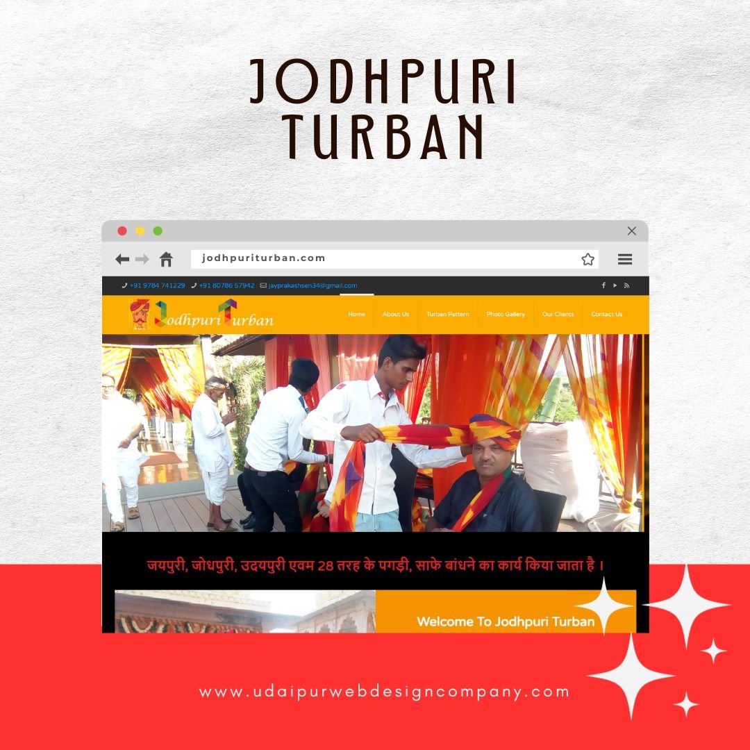Turban Tying, ​Traditional Services Website Design Company 