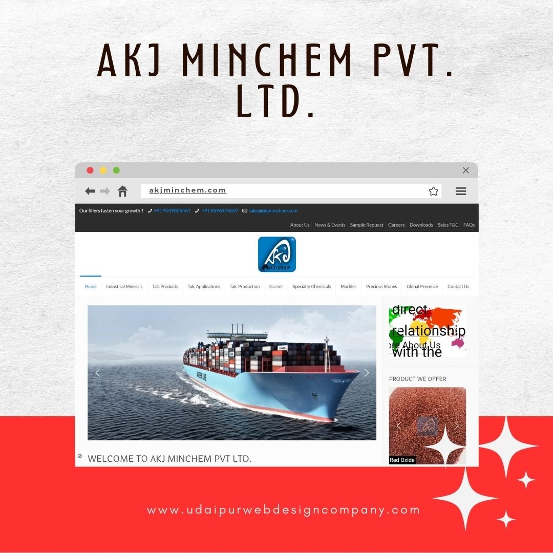 Best Mineral Company Website Design Company