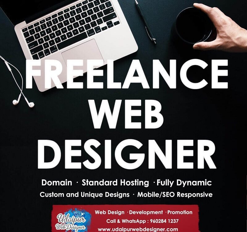 Freelance website designer in India