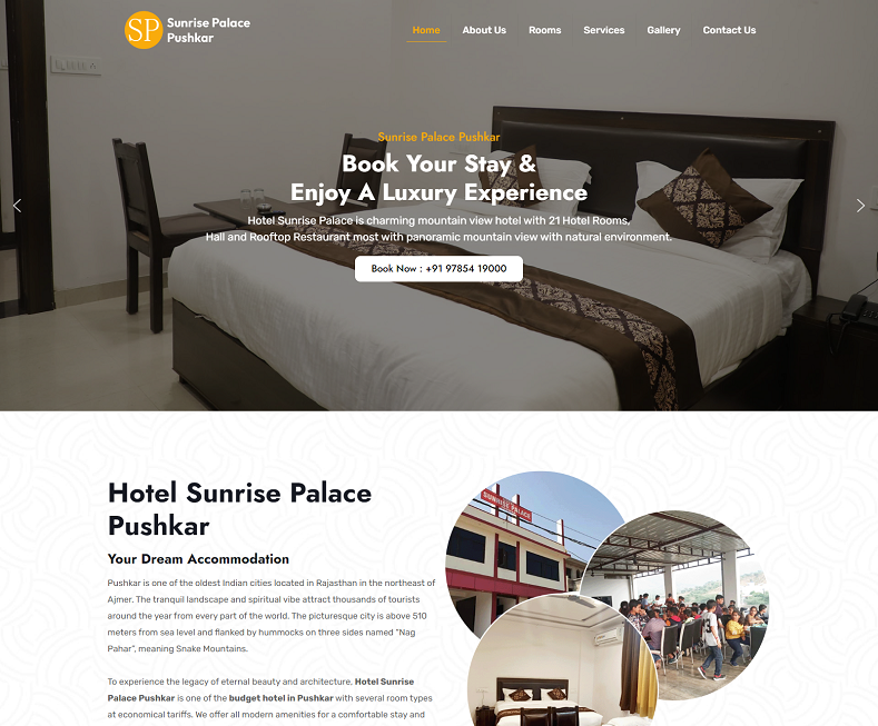 Hotel Sunrise Palace Pushkar