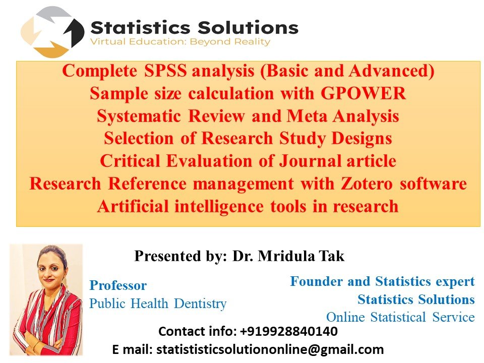 Statistical Consulting Company in India